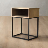 Tankwa Pedestal - Small - Oak - Pale Wheat - 3