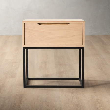 Tankwa 1-Drawer Pedestal - Large - Pale Wheat - 1