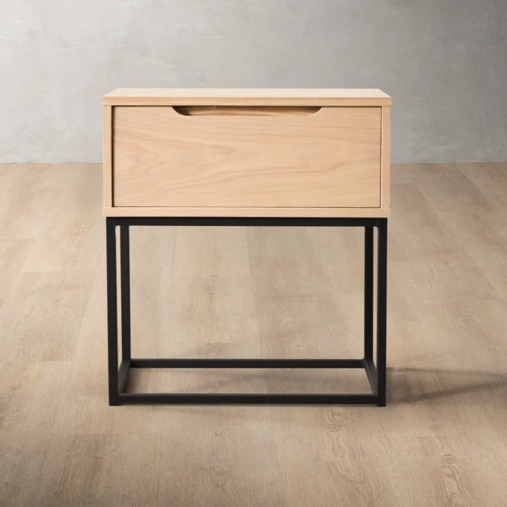 Tankwa 1-Drawer Pedestal - Large - Pale Wheat - 1