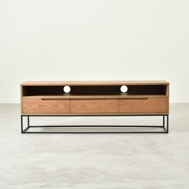 Tankwa TV Unit 1.6m - Veneer - Old Brown - 1