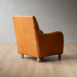 Midlands Leather Armchair - Ginger - 7