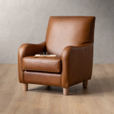 Midlands Leather Armchair - Butterscotch - 2