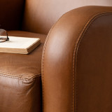 Midlands Leather Armchair - Butterscotch - 4