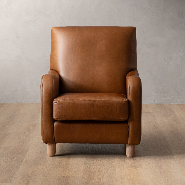 Midlands Leather Armchair - Butterscotch - 6
