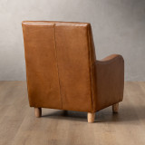 Midlands Leather Armchair - Butterscotch - 8