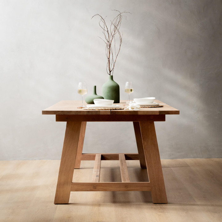 2.4m Griekwa Dining Table - Oak - 3