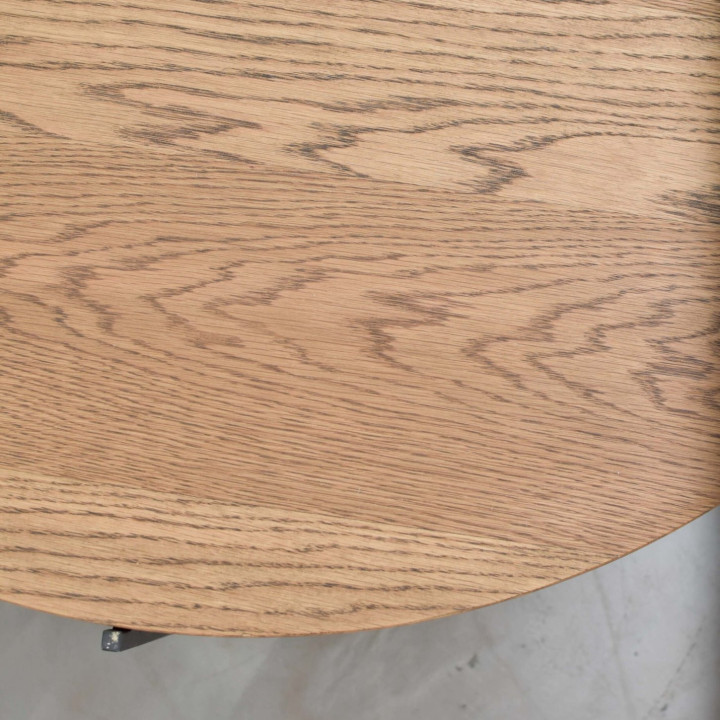 Tankwa Round Coffee Table - Veneer - Old Brown - 3