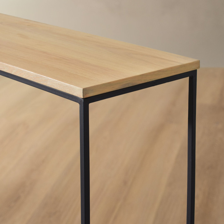 Tankwa Console Table - Pale Wheat - 3