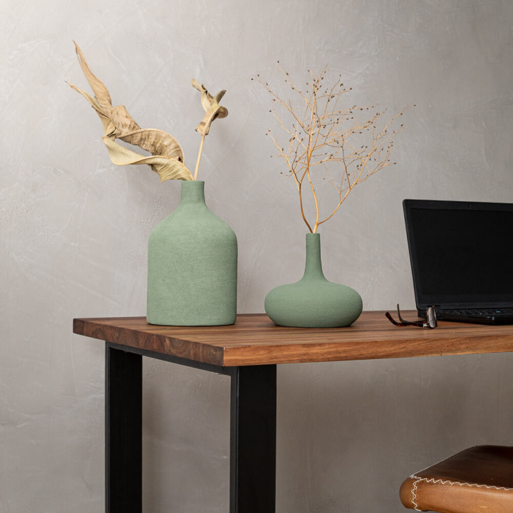 1.4m Sahara Desk - Blackwood - 4