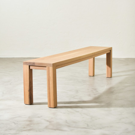 1.2m Linear Bench - Oak - 1