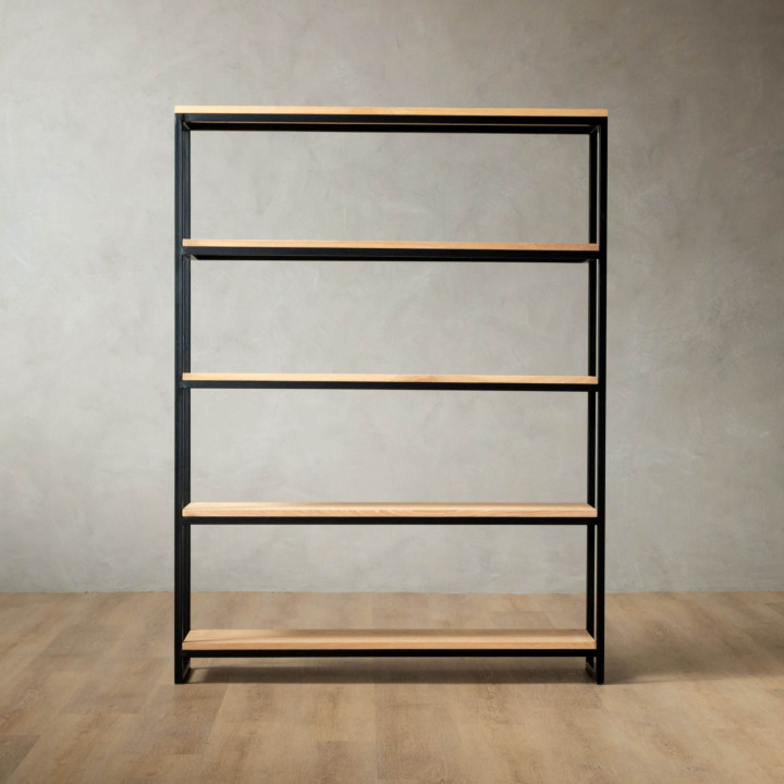 Tankwa Bookshelf - Pale Wheat Oak Veneer - 1