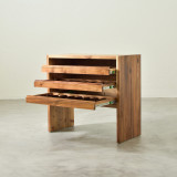 Small Linear Wine Rack - Blackwood - 2