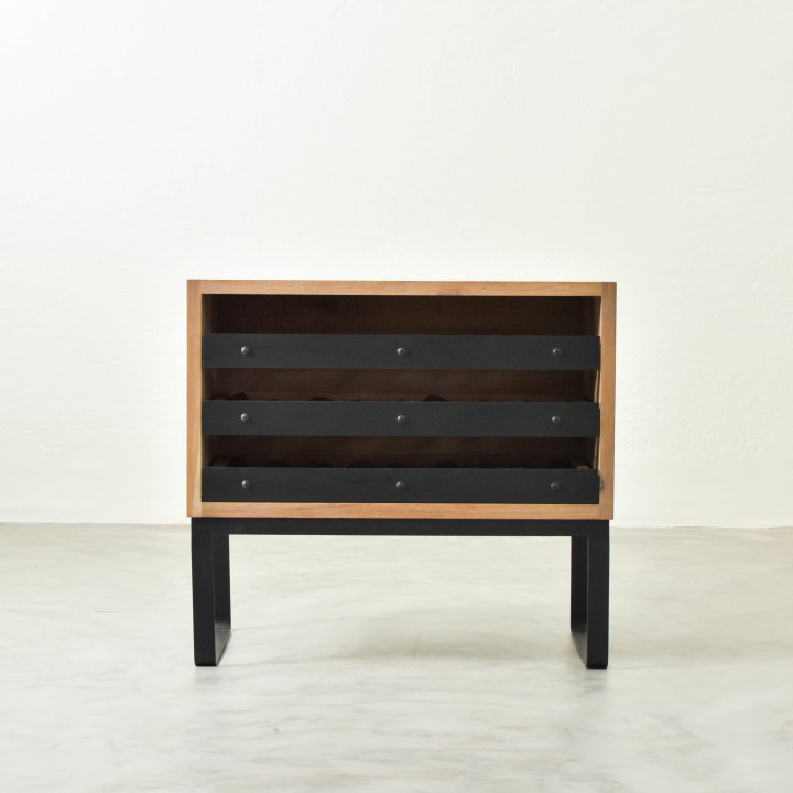 Small Sahara Wine Rack - Blackwood - 3