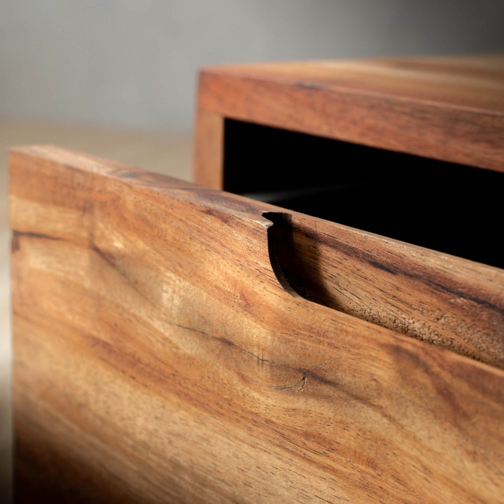Cape Town Pedestal - Tall - Blackwood - 5