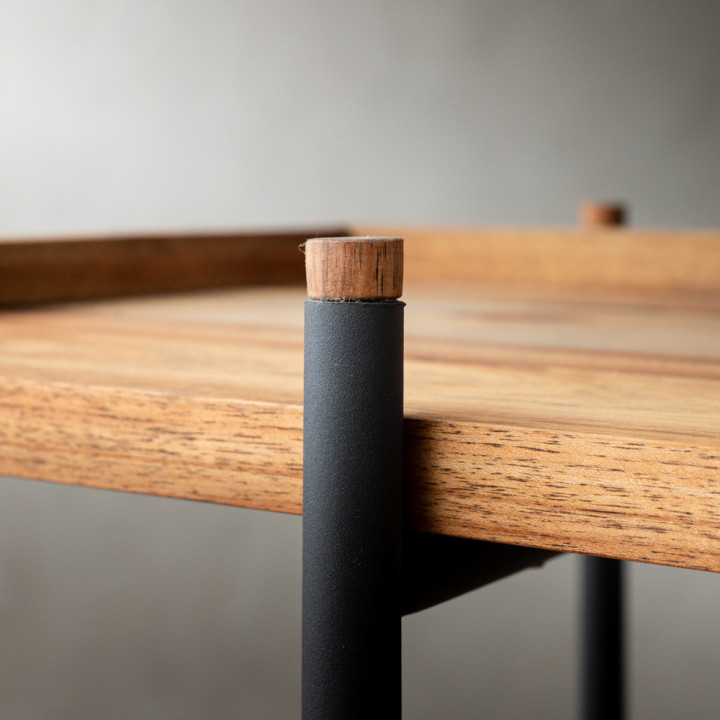 Musina Bookshelf - Small - Oak Smoke - 9