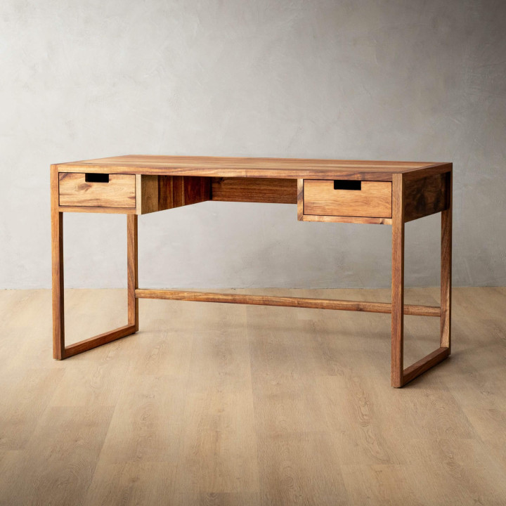 Large Stanford Desk - Blackwood - 1