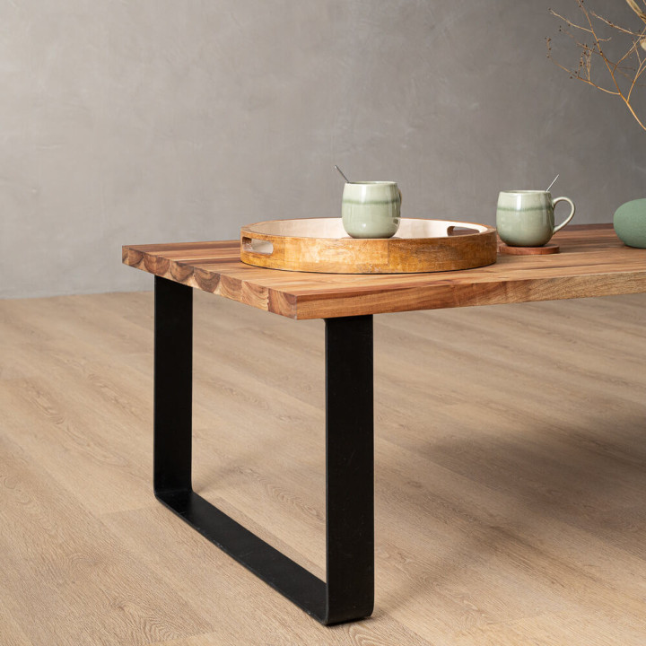 Sahara Coffee Table - Blackwood - 4