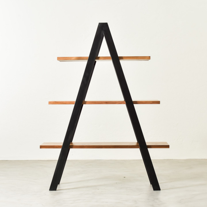 A-Frame Bookshelf - Blackwood - 1