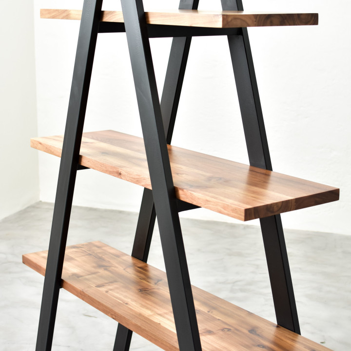 A-Frame Bookshelf - Blackwood - 3