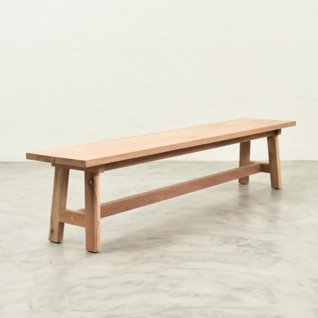 2.0m Griekwa Bench - Oak - 1
