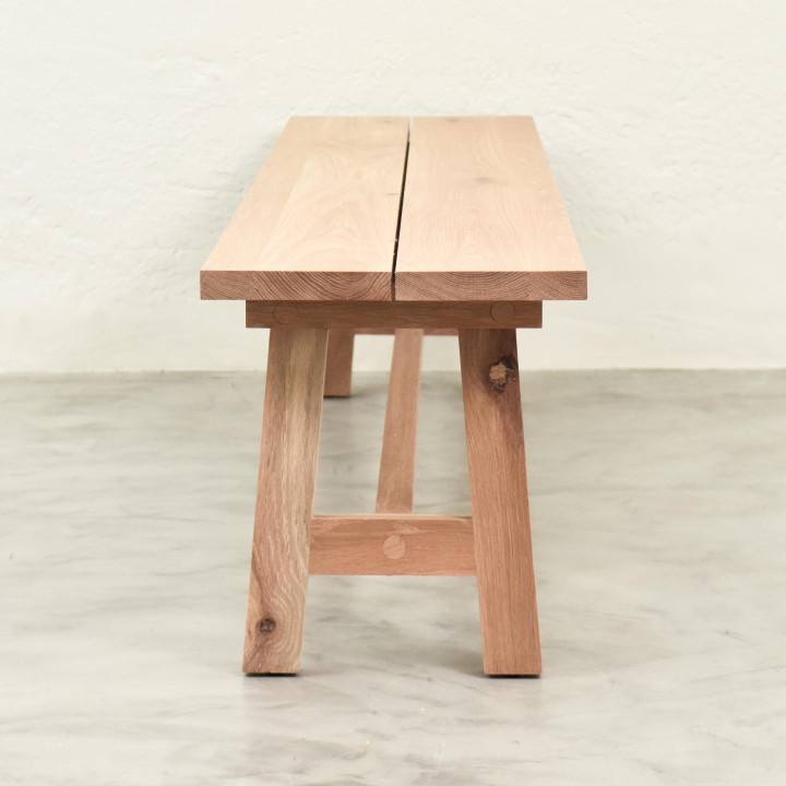 2.0m Griekwa Bench - Oak - 2
