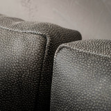 Clarkson 3-Seater Leather Couch - Charcoal - 7
