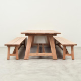 2.8m Griekwa Bench - Oak - 2