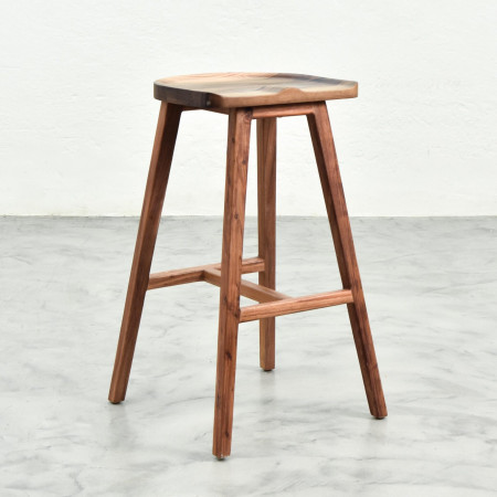 Savanna Tall Bar Stool - Blackwood - 1