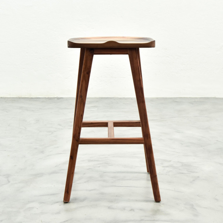 Savanna Tall Bar Stool - Blackwood - 3
