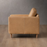 Parys Leather Armchair - Desert - 5
