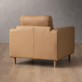 Parys Leather Armchair - Desert - 6