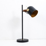 Leather Bound Table Lamp - Black - 2