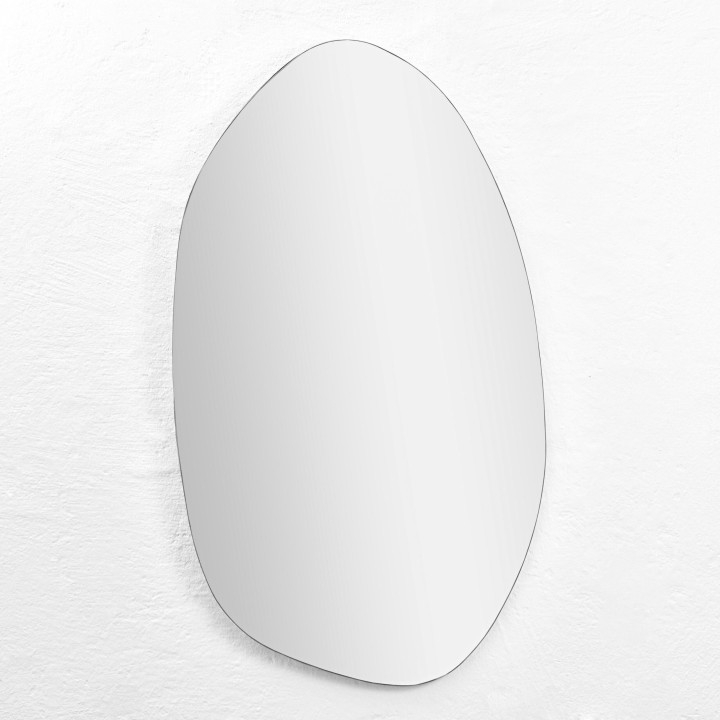 Large Black Pond Mirror - 1