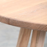 Rhodes Round Bar Table - Oak - 2