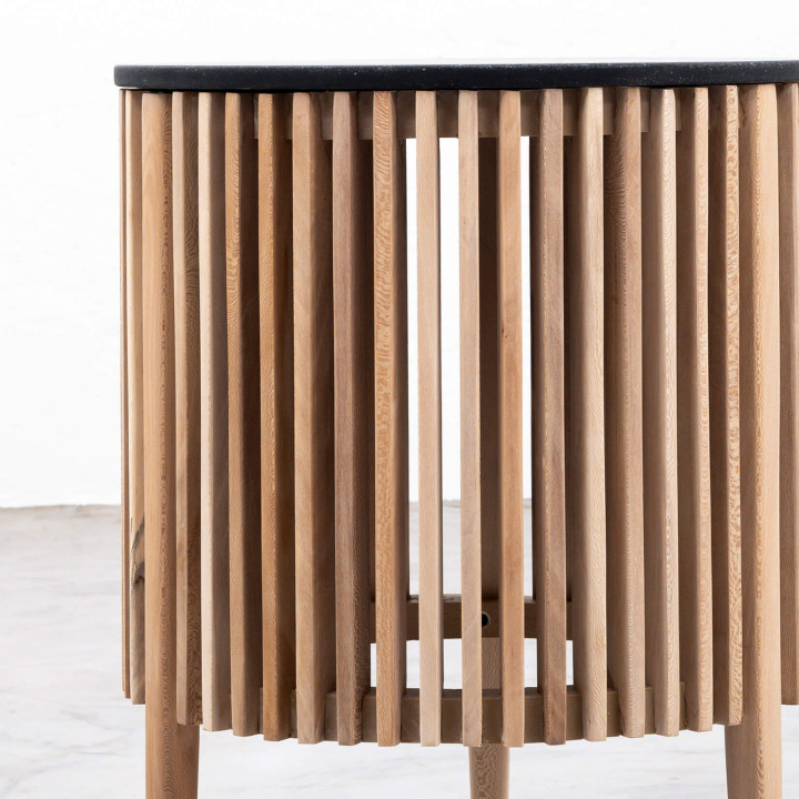 Small Black Moremi Side Table - 2