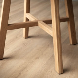 Rhodes Tall Bar Table - Oak - 3