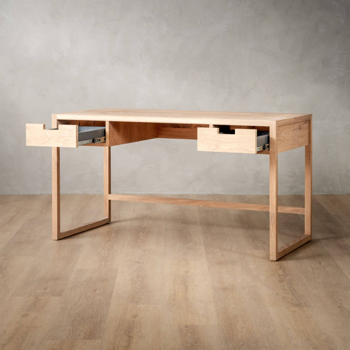 Large Stanford Desk - Oak - 3