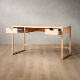 Large Stanford Desk - Oak - 3