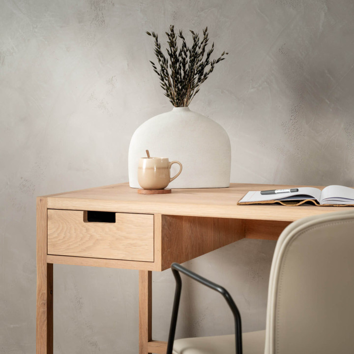 Large Stanford Desk - Oak - 4