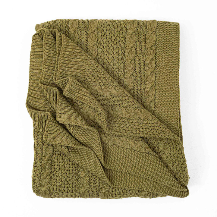 Nayeli Throw  - Olive - 1