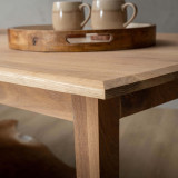 6-Seater Kitchen Dining Table (1.8m) - Oak - 4