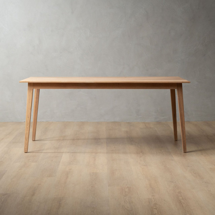 6-Seater Kitchen Dining Table (1.8m) - Oak - 5