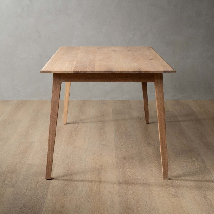 6-Seater Kitchen Dining Table (1.8m) - Oak - 6