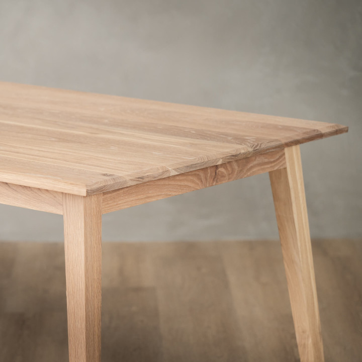 8-Seater Kitchen Dining Table (2.1m) - Oak - 10