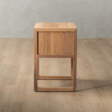 Swazi Bedside Table Large - Oak - 4