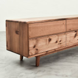 Philadelphia 6 Drawer TV Unit - Blackwood - 3
