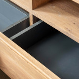 Philadelphia  3 Drawer TV Unit - Oak - 8