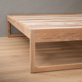 Swazi Bed Base - King - Oak - 6