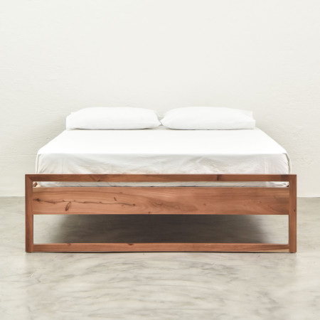 Houtbaai Bed Base - Queen - Blackwood - 1