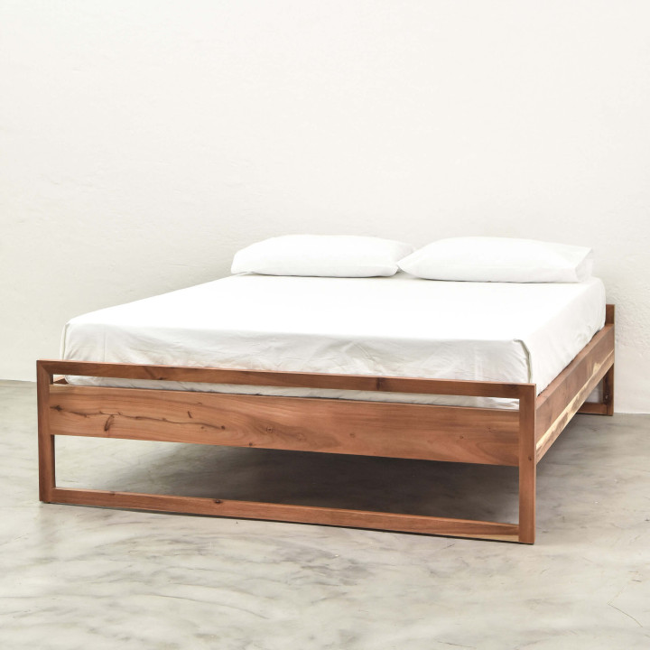Houtbaai Bed Base - Queen - Blackwood - 3